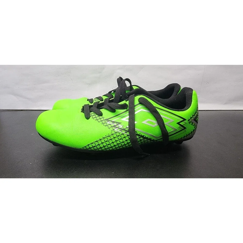 Lotto Forza Elite 3 JR Youth Soccer Cleats Size 6 Neon Lime Green Black
